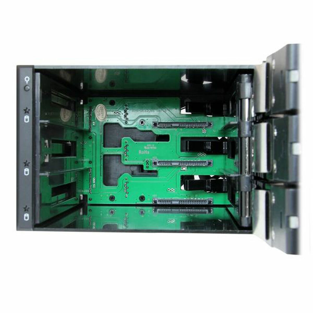 Rack Startech HSB3SATSASBA Sort 3,5" Bærbar